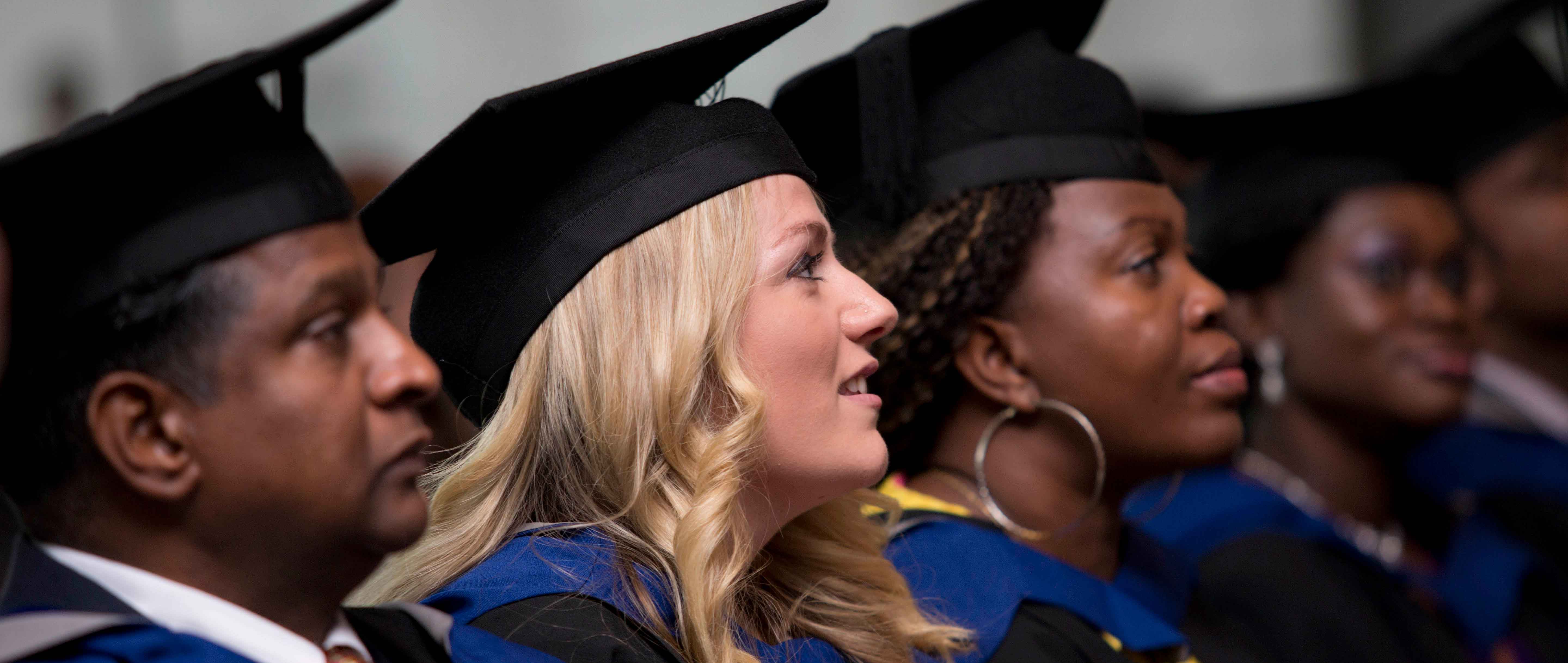 Graduates at Class of 2016 Graduation